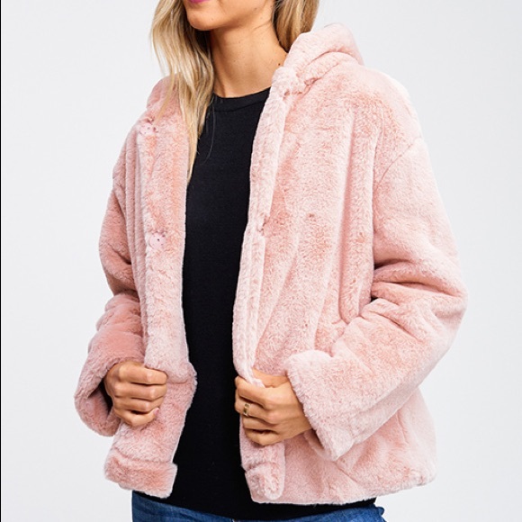 Super plush faux fur coat - Picture 5 of 7